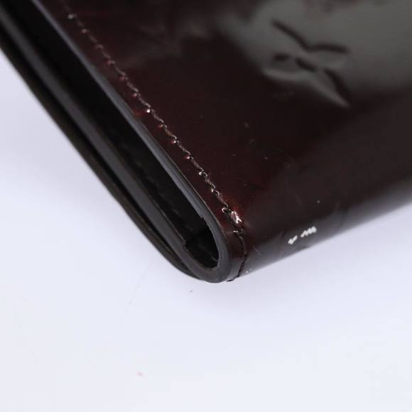 LOUIS VUITTON Vernis Anvelop Cult De Vuitto Case Amarante M91409 LV Auth am6684 - Picture 15 of 16